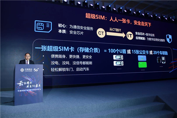 中国移动产品创新开放合作论坛 搭建全新SIM卡开放生态